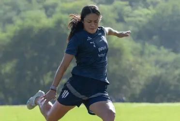 El conjunto regio presumió el regreso de su defensora a los entrenamientos.