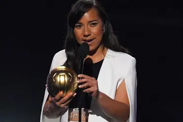 La delantera ganó el premio a mejor jugadora del año en la competencia.