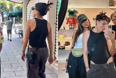 La jugadora americanista sorprendió a sus seguidores este viernes con un gran outfit.