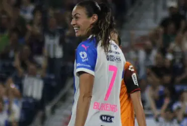 La jugadora de Rayadas está imparable y ya toma la delantera en la tabla de goleo.