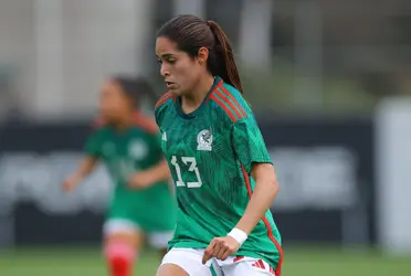 La jugadora del conjunto felino se unió a la concentración del Tri Femenil.