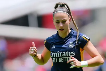 La jugadora del conjunto merengue se mostró feliz por jugar en uno de los estadios más míticos del mundo.