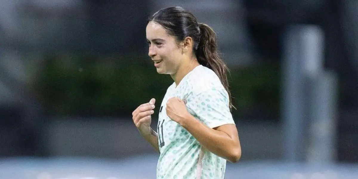 La jugadora se mostró feliz y orgullosa de poder representar al país.