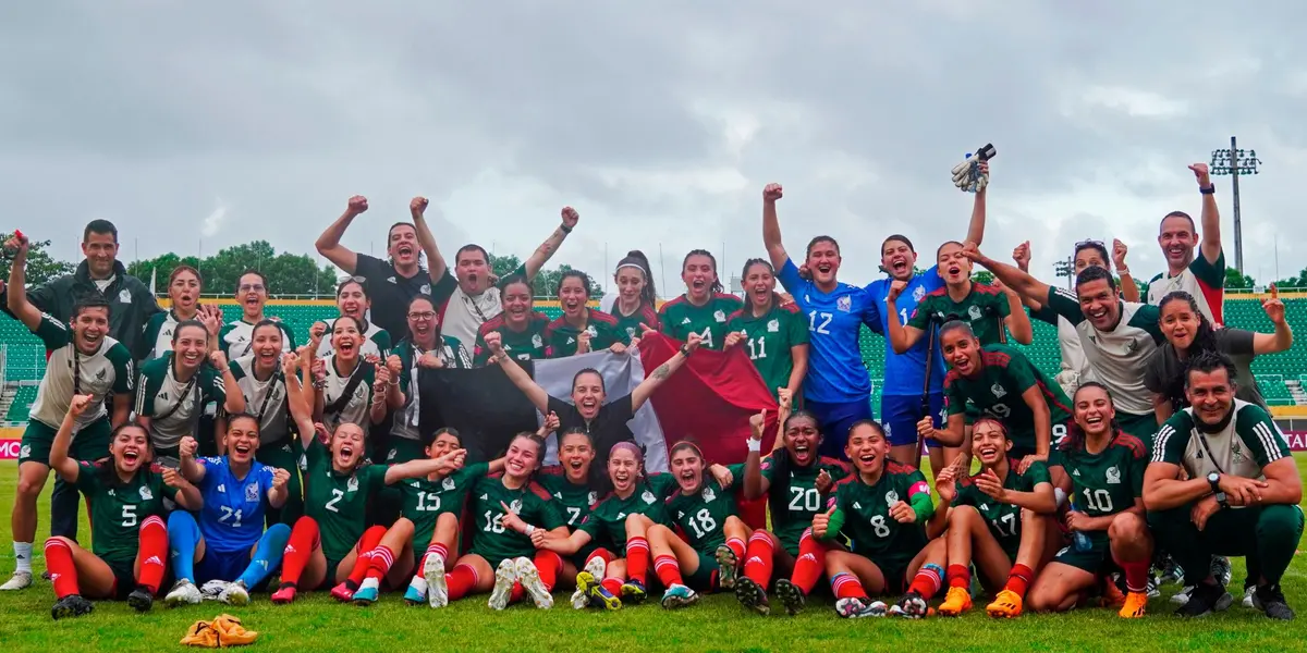 El Tri Femenil está en la final del Premundial y obtuvo el golero al Mundial. 