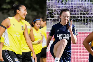 Estas son las jugadoras elegidas para salir como titulares a la cancha en unos minutos.  