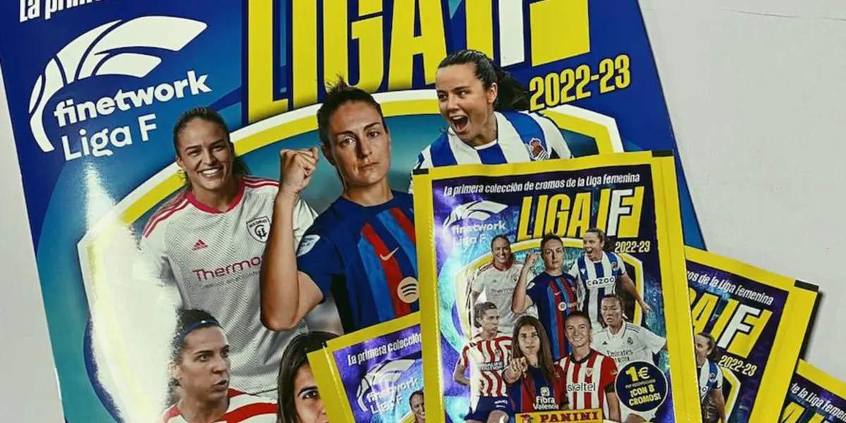 Este mes de marzo salió a la venta el álbum de Panini de esta liga femenina. 