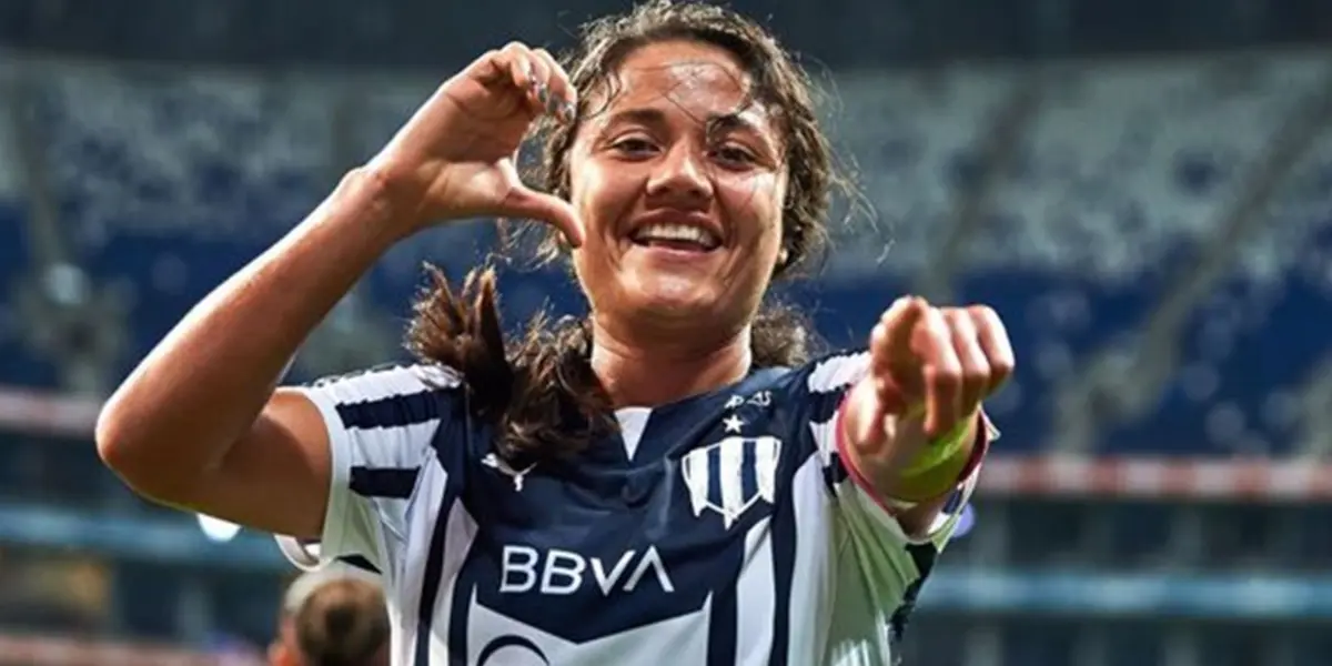 La defensa de Monterrey es también una muy buena goleadora. 