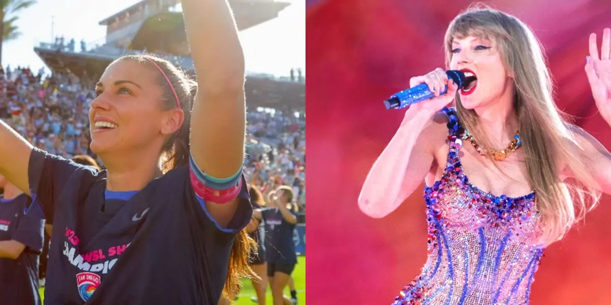 La doble campeona del mundo invicto a la cantante a uno de sus partidos, pero de una manera muy épica. 