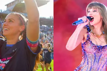 La doble campeona del mundo invicto a la cantante a uno de sus partidos, pero de una manera muy épica. 