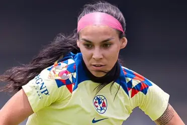 La jugadora americanista fue criticada en las redes sociales por no aprender a hablar español.  