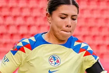 La jugadora americanista hizo una obra de arte durante el partido ante las Xolas. 