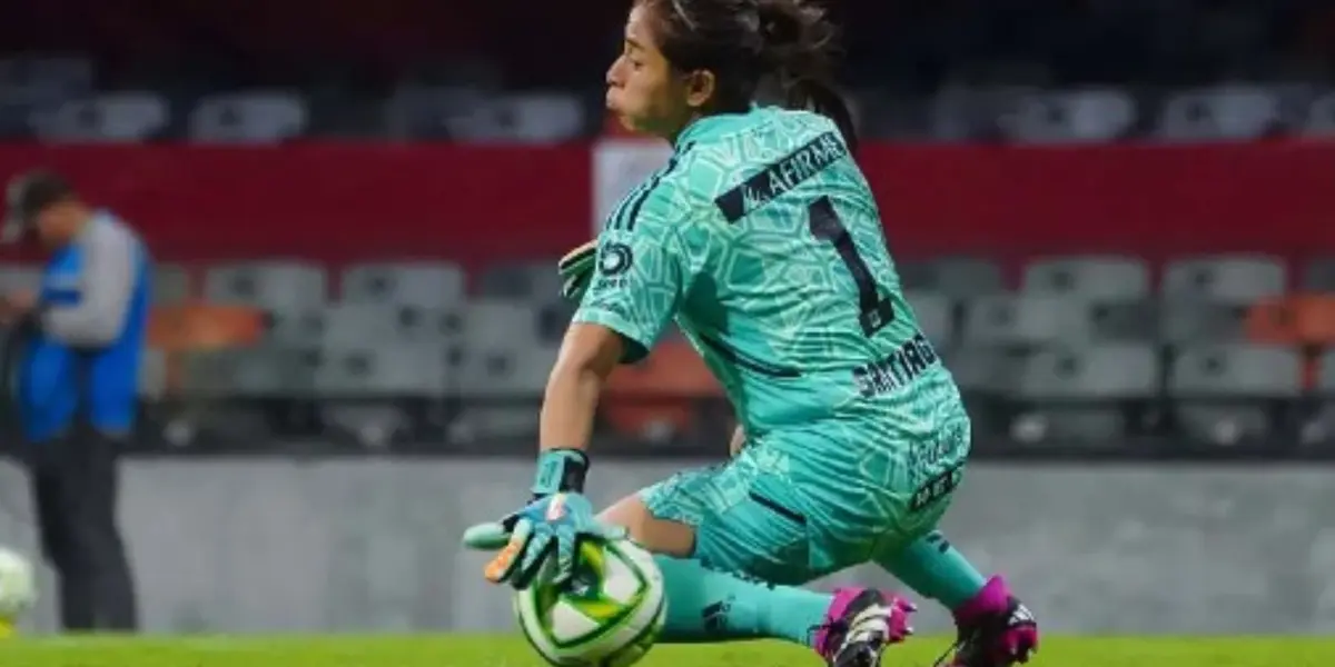 La jugadora hizo un “oso” en el partido de ida en semifinales. 