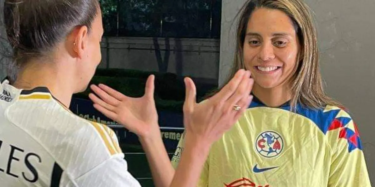 La jugadora mexicana defensora del Real Madrid habló sobre la gira de su equipo en el país. 