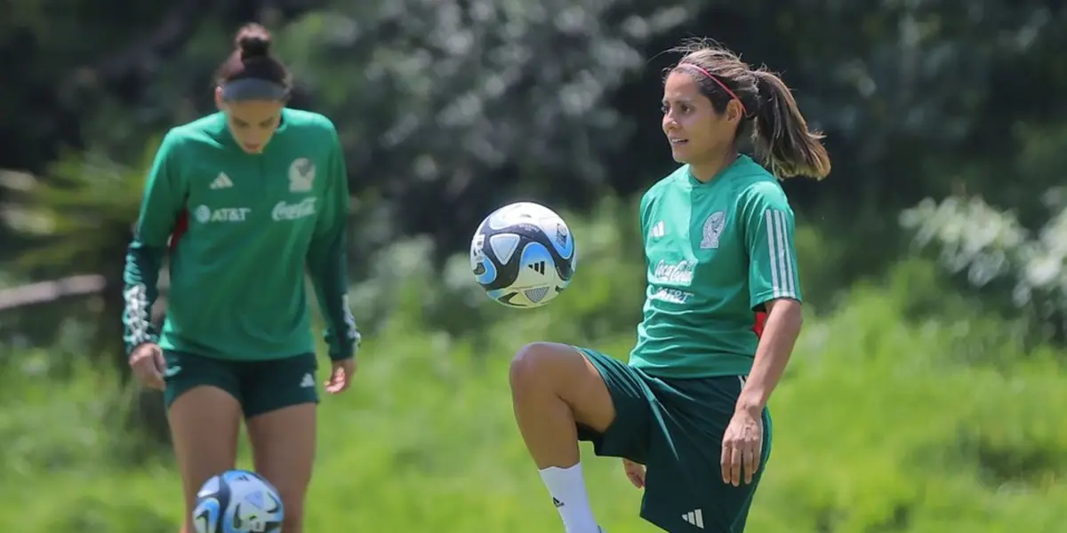 La jugadora mexicana se siente afortunada de ser parte del Tri Femenil. 