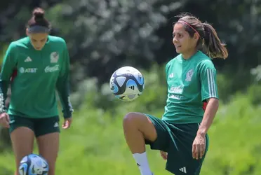 La jugadora mexicana se siente afortunada de ser parte del Tri Femenil. 