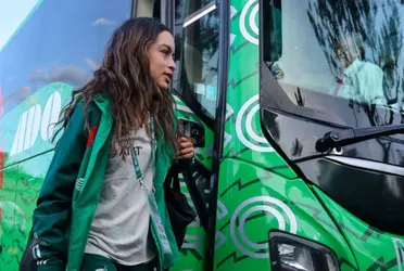 La jugadora regresó con el Tri Femenil después de varios meses de ausencia. 