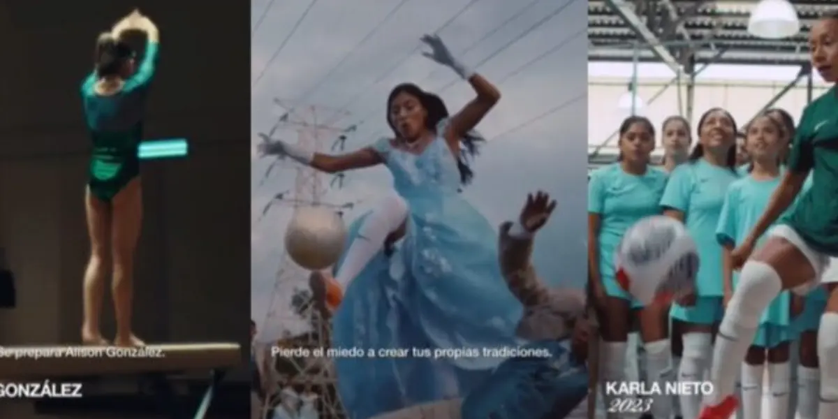 La marca estadounidense estrenó un comercial bastante motivador con las jugadoras mexicanas. 