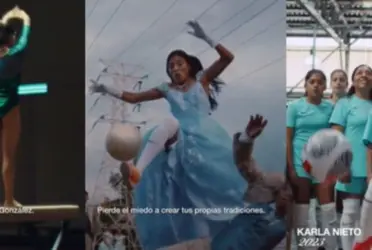 La marca estadounidense estrenó un comercial bastante motivador con las jugadoras mexicanas. 