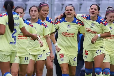 Las Águilas tuvieron su presentación en el Azteca en este nuevo torneo. 