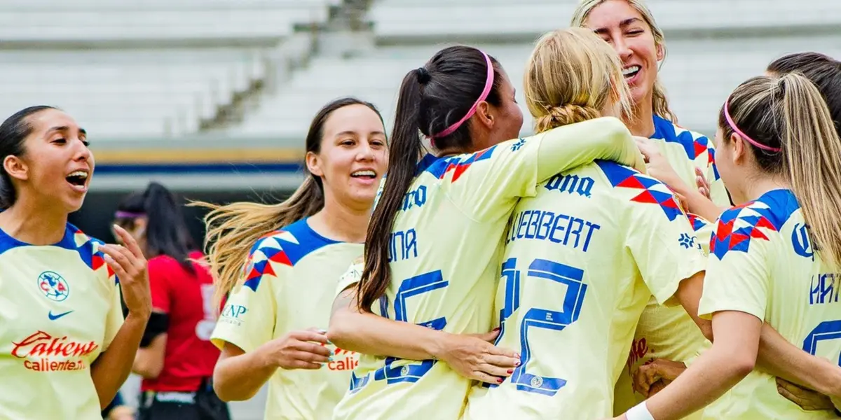 Las jugadoras de las Águilas tuvieron un gran ingenio al crear una versión futbolera del programa del momento. 