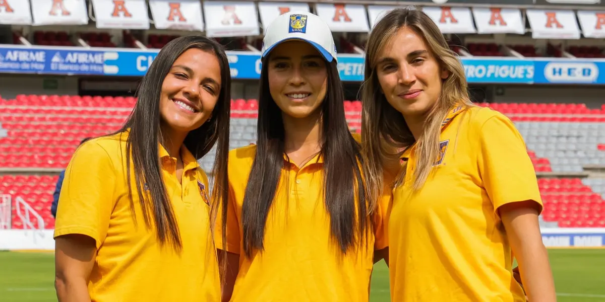 Las jugadoras del conjunto felino bromearon con el nuevo look de Elizondo.  