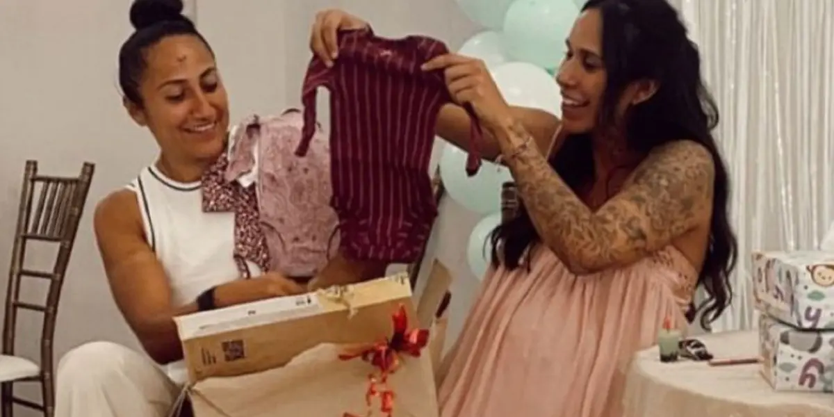 Las jugadoras del conjunto felino llevaron a cabo su Baby Shower. 