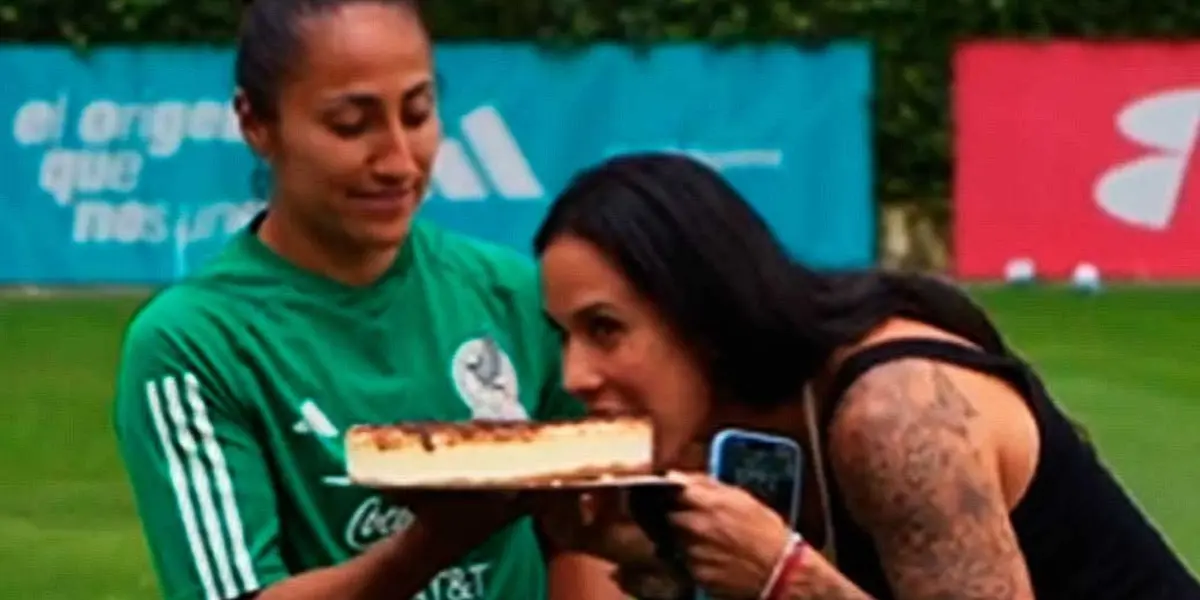 Las jugadoras del Tri conocieron la pancita de Blanca Sierra. 