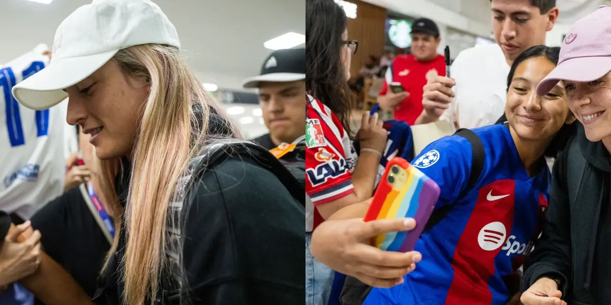 Las jugadoras españolas ya arribaron a tierras mexicanas. 